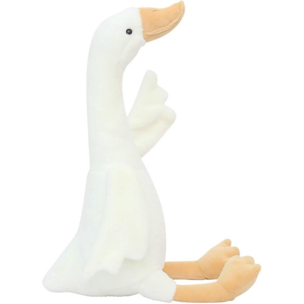 15.7" Swan Stuffed Animal,Goose Plush White Stuffed Animal Toy Gifts